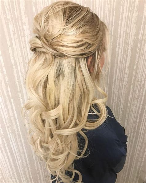 20 Ideas Of Wedding Half Up Long Hairstyles