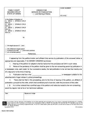 Fillable Online Courts State Hi SECOND CIRCUIT Courts State Hi Fax