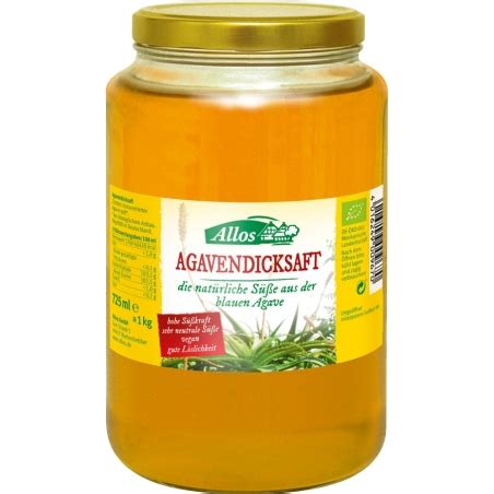 Allos Bio Agavendicksaft Online Kaufen Im Shop