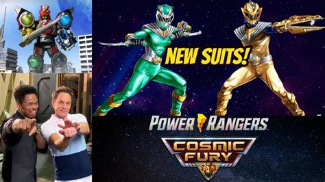 ORIGINAL SUITS WITH KYURANGER ZORDS COSMIC FURY NEWS AND 30TH