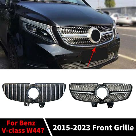 GT Diamond Style Front Inlet Radiator Grille Bumper Grill Mesh For