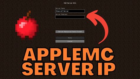 Minecraft Applemc Server Ip Address Youtube