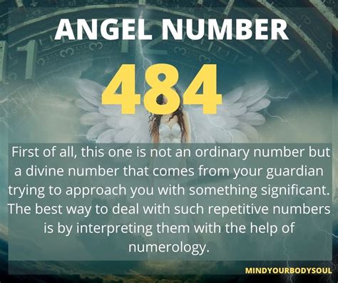 Angel Number 484 Meaning And Symbolism Mind Your Body Soul