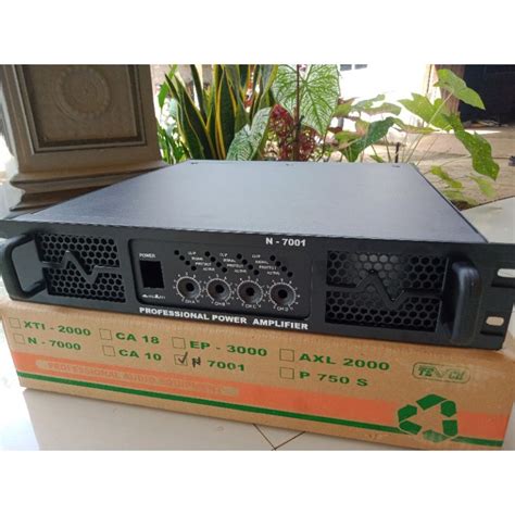 Jual Bok Power N7001 Box Power N7001 4 Chanel Box Power Amplifier