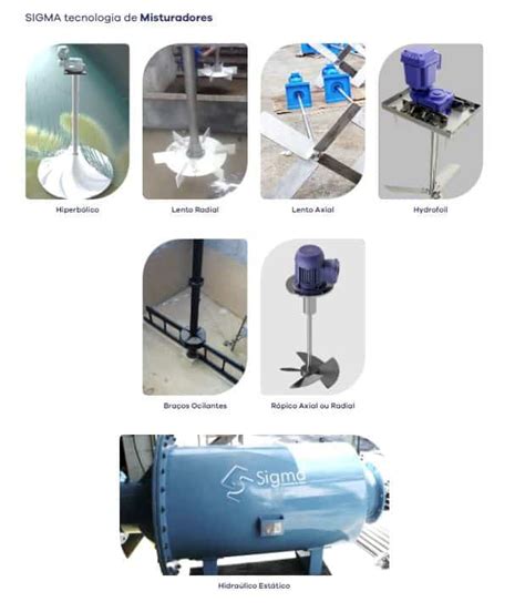 Misturadores Sigma Tratamento de Águas Portal TA