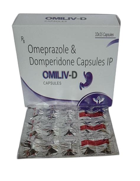 Omiliv D Omeprazole Domperidone Capsule 10 10 Prescription At Rs 85