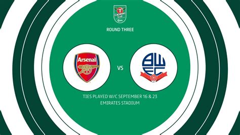 Wanderers Head To Arsenal In Carabao Cup Bolton Wanderers Fc