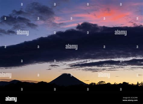 View of Mount Ngauruhoe, used as Mt Doom in the Lord of the Rings films ...