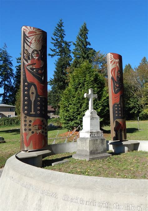 Chief Seattle Sealth Gravesite In Suquamish Wa Chief Seattle