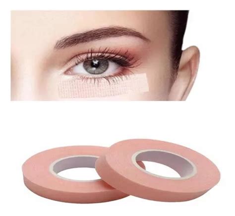 Kit C Fitas Rosa Transpore Extens O Cilios Lash Design