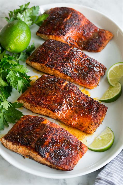 Blackened Salmon Cooking Classy