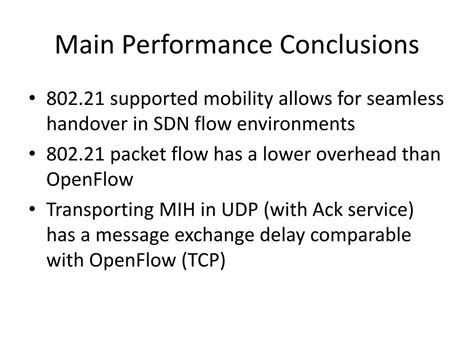 Ppt For Sdn Based Flow Handover In Wireless Environments