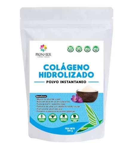 Colageno Hidrolizado X 500 Gr 100 Puro Cuotas sin interés