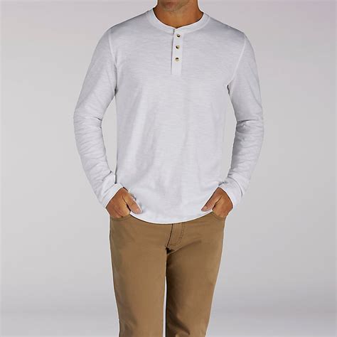 Long Sleeve Henley Lee