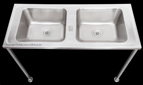 Sirx Sirx Wall Mounted Stainless Steel Double Wash Trough