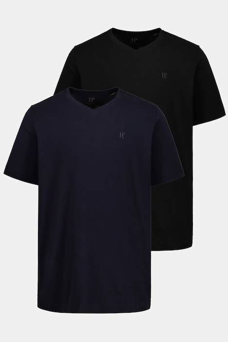 T Shirts Basic Set Van V Hals Korte Mouwen Tot Xl T Shirts