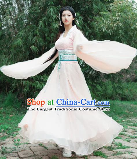 Traditional Chinese Ancient Drama Fairy Princess Costumes Tang Dynasty