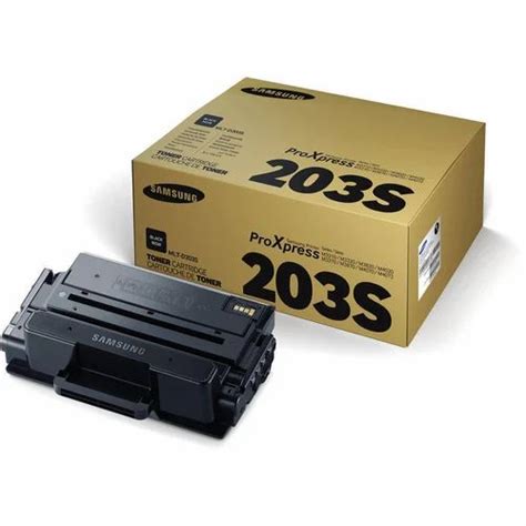 Black Samsung MLT D 203 S Toner Cartridges Rs 4500 Patel Enterprises