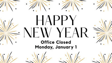 New Years Office Closure Gateway Christian Fellowship