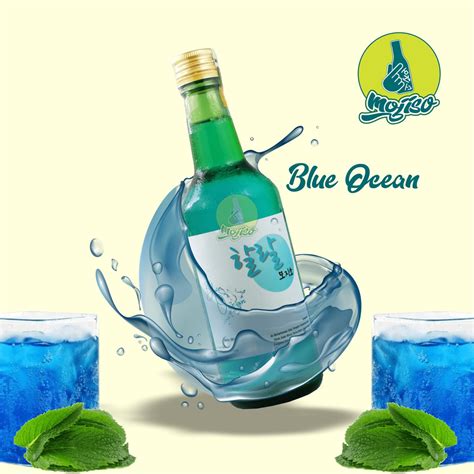 Jual Soju Halal Alkohol Mojiso Korean Mojito Sparkling Soda