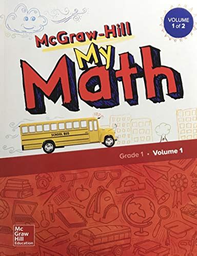 McGraw-Hill My Math, Grade 1, Student Edition, Volume 1 by ALTIERI: New ...