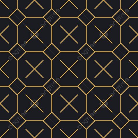 Luxury Gold Geometric Pattern For Packaging And Design Vector Sign