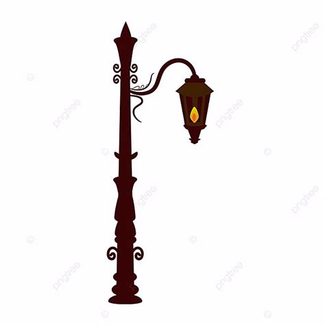 Street Lamp Post Clipart Transparent Background Street Lamp Vector