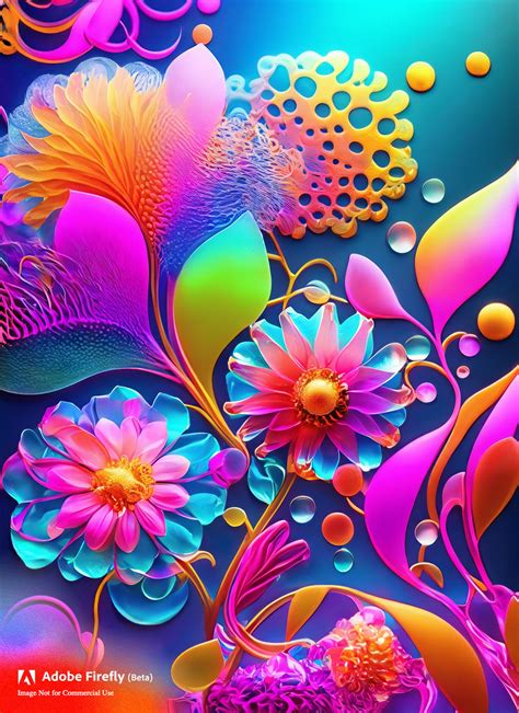 Neon Flowers on Behance