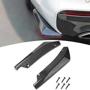 Amazon Miytsya Pcs Rear Bumper Canard Diffuser Splitter