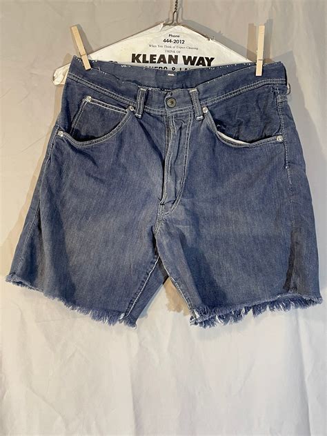 Vintage 70 S Cut Off Jean Shorts Etsy