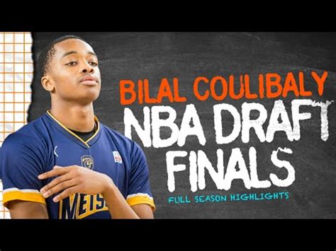 Bilal Coulibaly Season Highlights Offense Defense 2023 NBA Draft