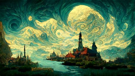 The Sky of Vincent Van Gogh (day14) by 1st-Studio on DeviantArt