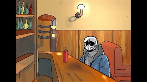 Give Me A Drink Bartender But Its Sans Undertale Youtube