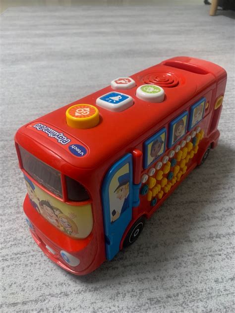 Vtech Playtime Bus With Phonics Babies And Kids Infant Playtime On