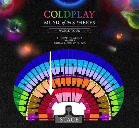 (2) Coldplay Manila Day 1, Tickets & Vouchers, Event Tickets on Carousell