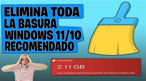 Cómo LIMPIAR OPTIMIZAR Y ACELERAR mi PC para Windows 11 10 8 y 7