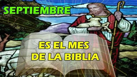 Septiembre Es El Mes De La Biblia 2023 Youtube