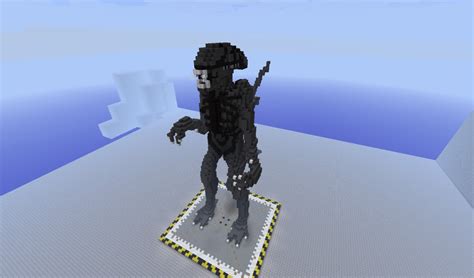 Xenomorph From The Aliens Franchise Film Minecraft Map