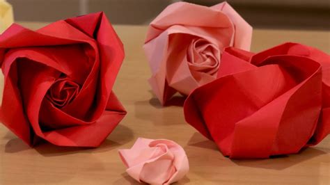 Easy Origami Rose Instructions