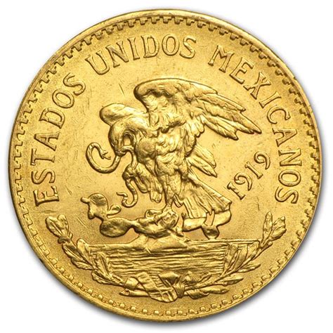 Buy 1919 Mexico Gold 20 Pesos XF | APMEX