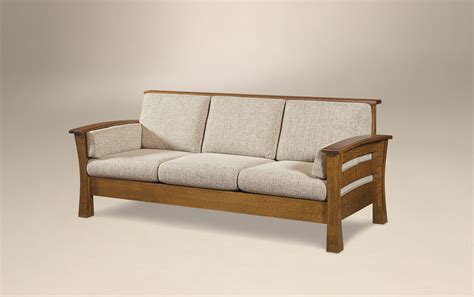 Solid Wood Sofa