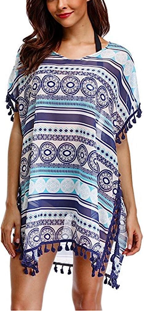 Strandponcho Strandkleider Bikini Cover Up Sexy Beach Bikini Dress