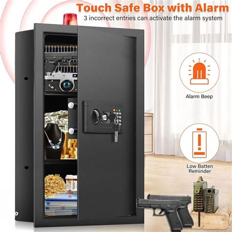 Tall Fireproof Wall Safes Between The Studs Centers Hidden