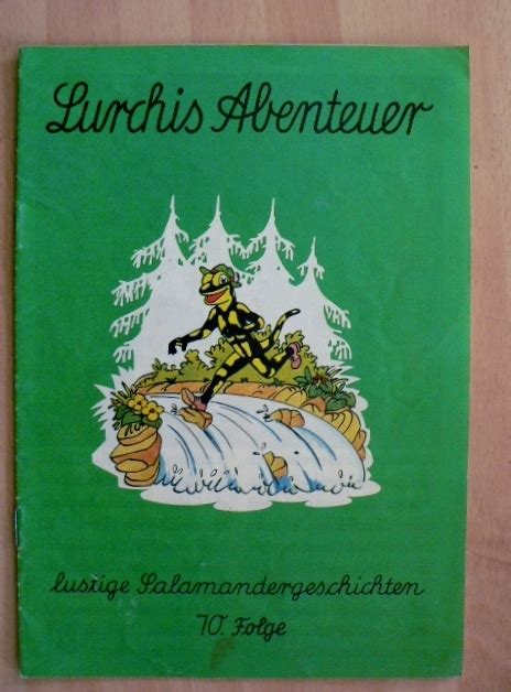 Lurchis Abenteuer 70 Salamander Comic Contor