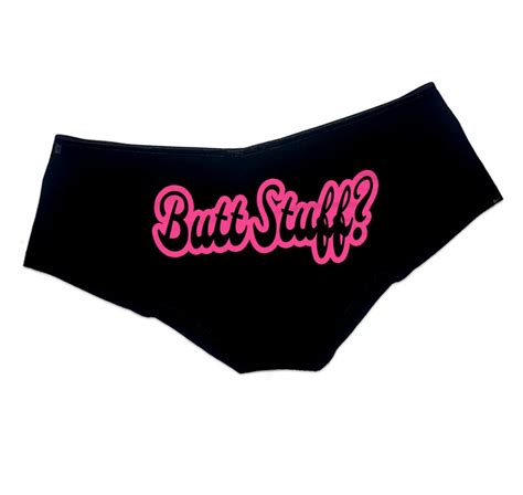 Butt Stuff Panties Funny Anal Sex Gift Booty Womens Etsy