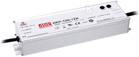 Zasilacz Impulsowy 100W 24V 4A HEP 100 24A