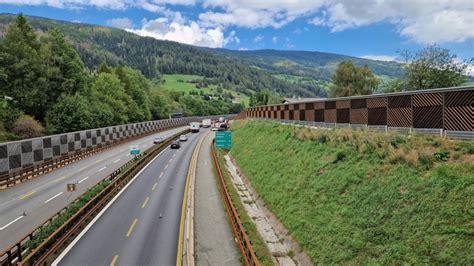 Barriere Fonoassorbenti Lungo LAutostrada A22 Del Brennero Valori Scarl