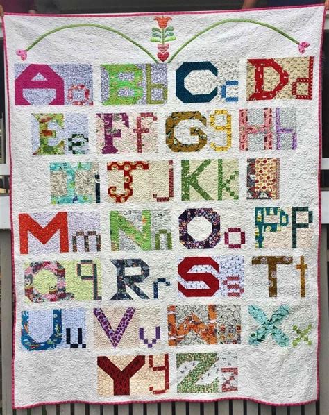 Easy as ABC Quilt Pattern (PDF) The Quilt Show, Quilt Piecing, Quilters ...