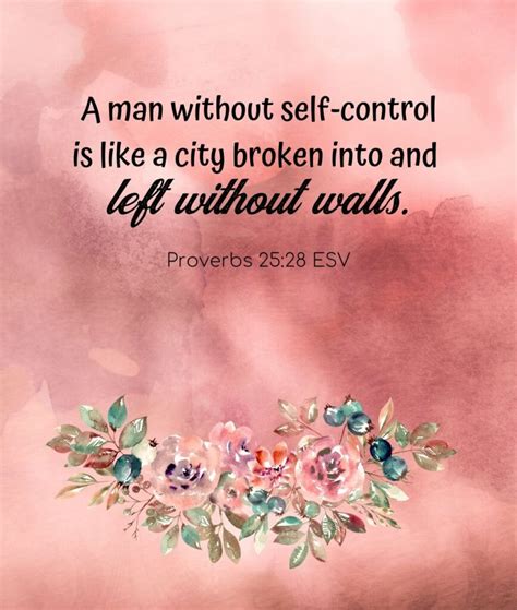10 Powerful Scriptures on Self-Control and How it Applies to our ...