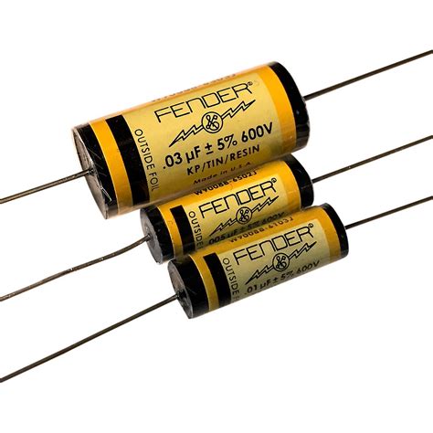 Fender Pure Vintage Yellow Amplifier Capacitors Musicians Friend